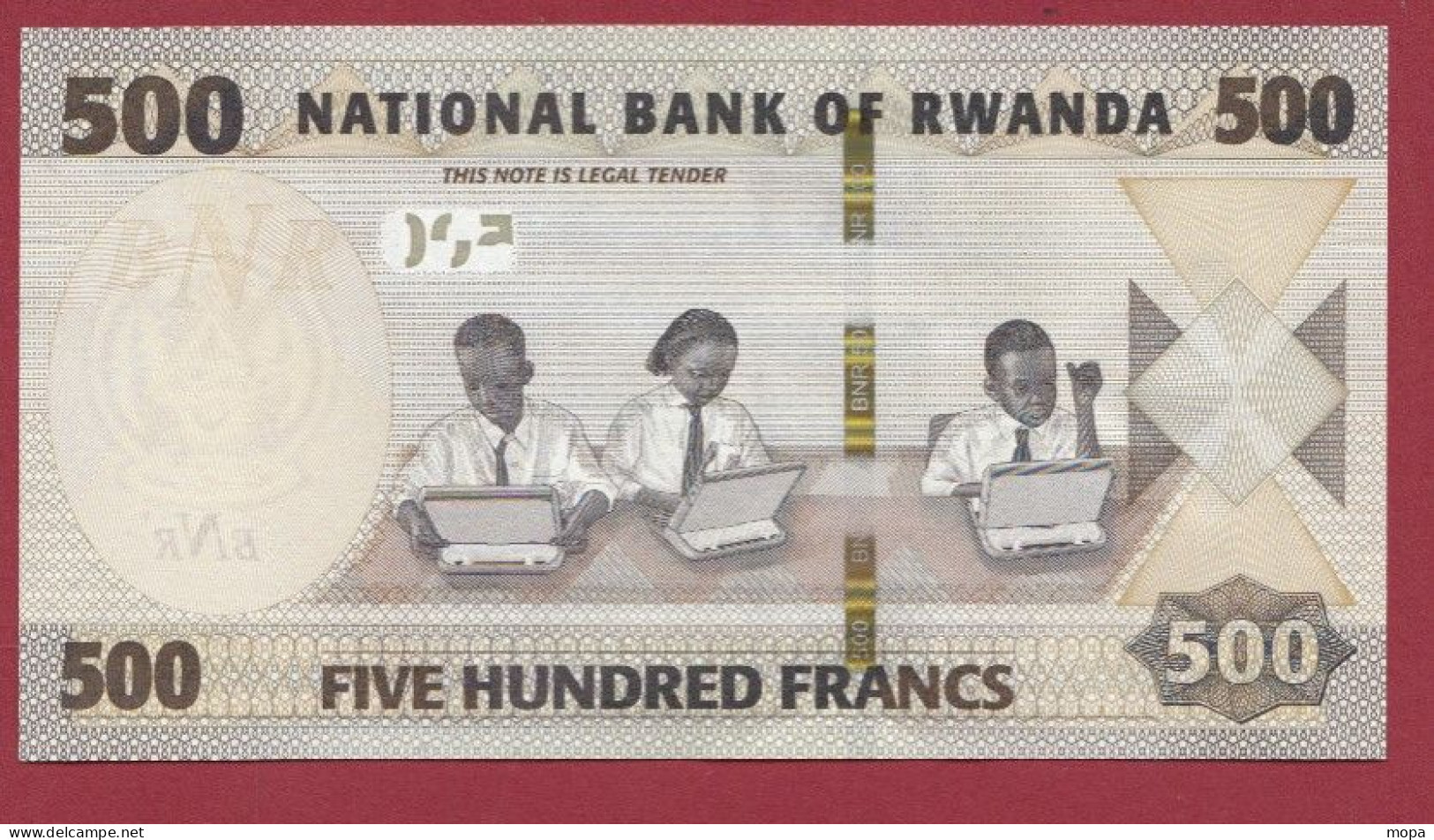 Rwanda ---500 Francs  --01/02/2019---NEUF/UNC-- (118) - Ruanda