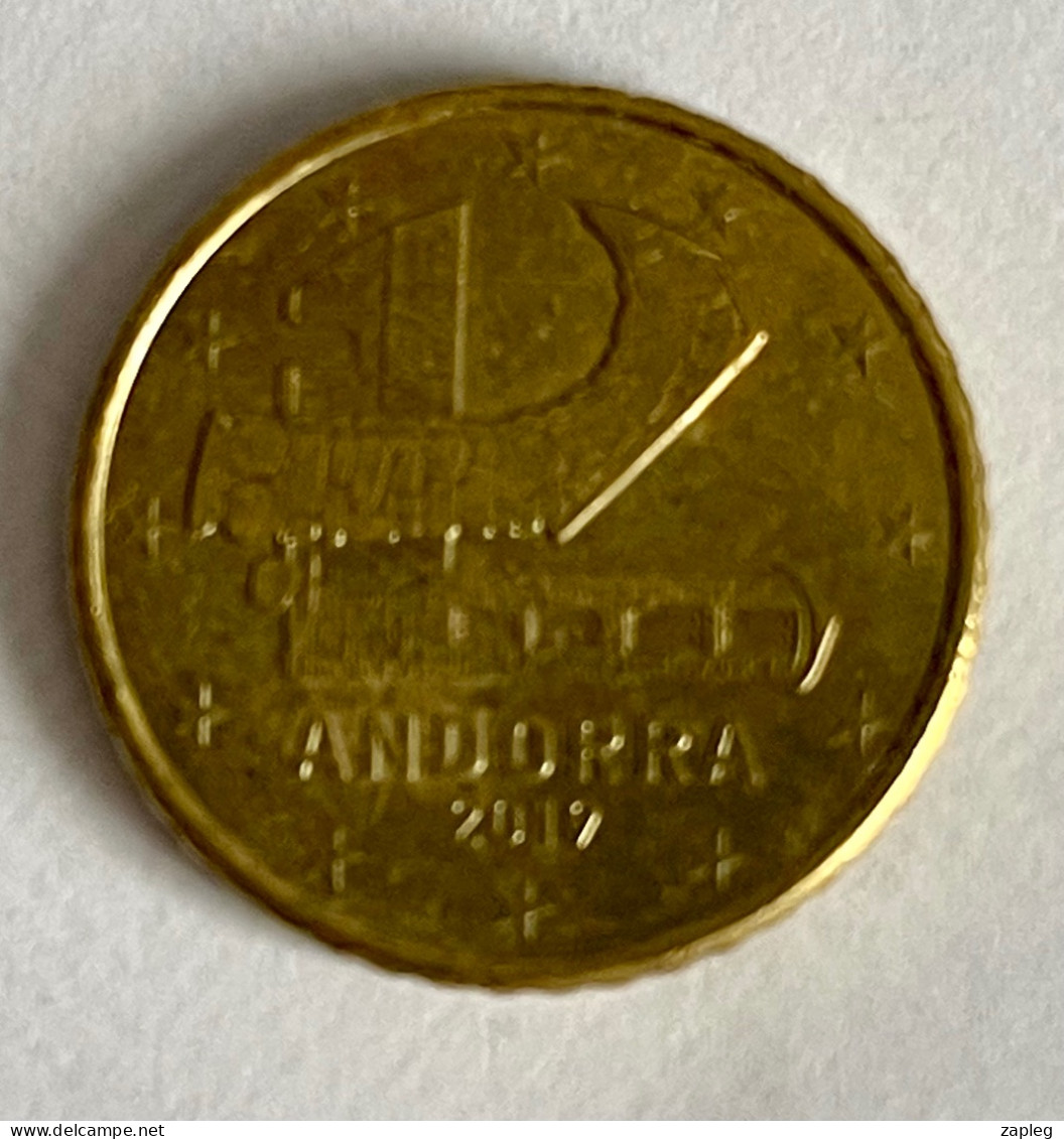 Andorre 50 Centimes D’euro 2017 - Andorra