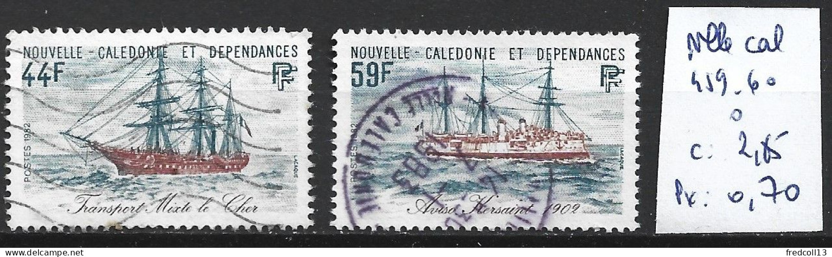 NOUVELLE-CALEDONIE 459-60 Oblitérés Côte 2.85 € - Gebraucht