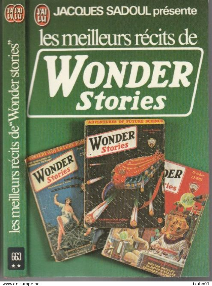 J'AI LU SCIENCE-FICTION N° 563 " JACQUES SADOUL PRESENTE LES MEILLEURS RECITS ASTOUNDING STORIES " - J'ai Lu