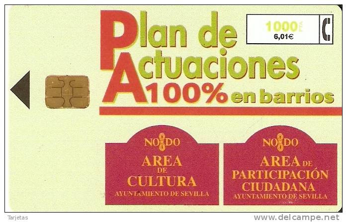 CP-177 TARJETA DE PLAN DE ACTUACIONES DE TIRADA 26500 - Commémoratives Publicitaires