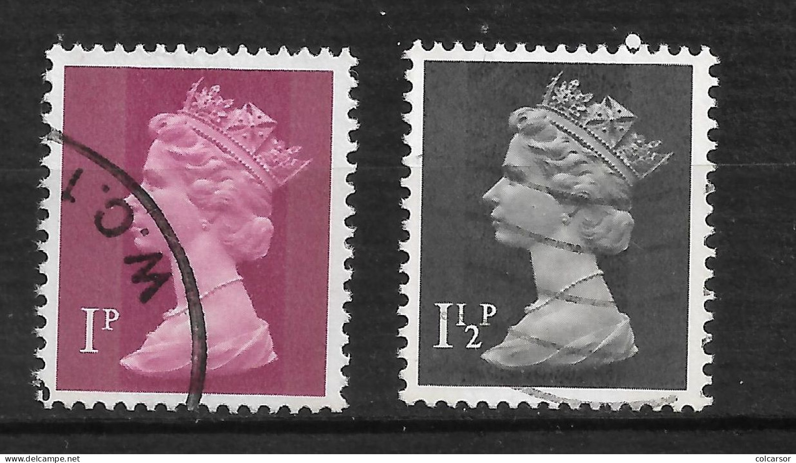 GRANDE  BRETAGNE " N°   606/607 " ELISABETH " - Used Stamps