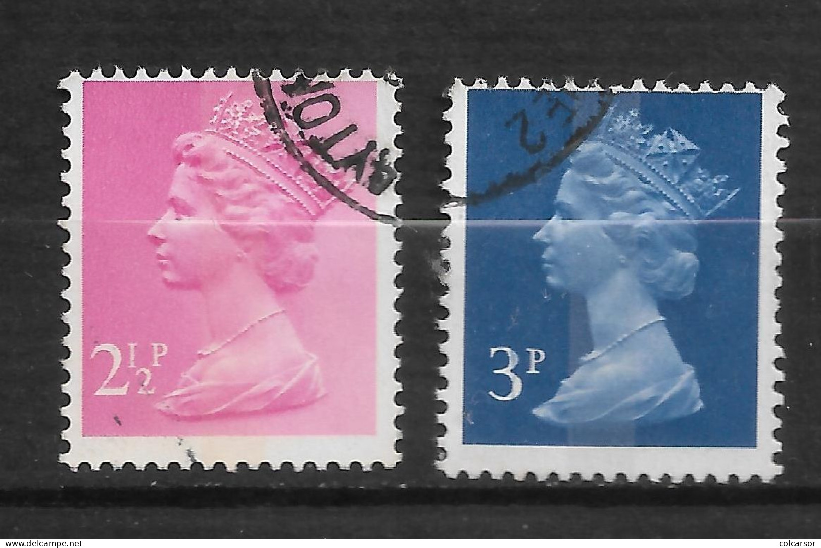 GRANDE  BRETAGNE " N°   609/10 " ELISABETH " - Used Stamps