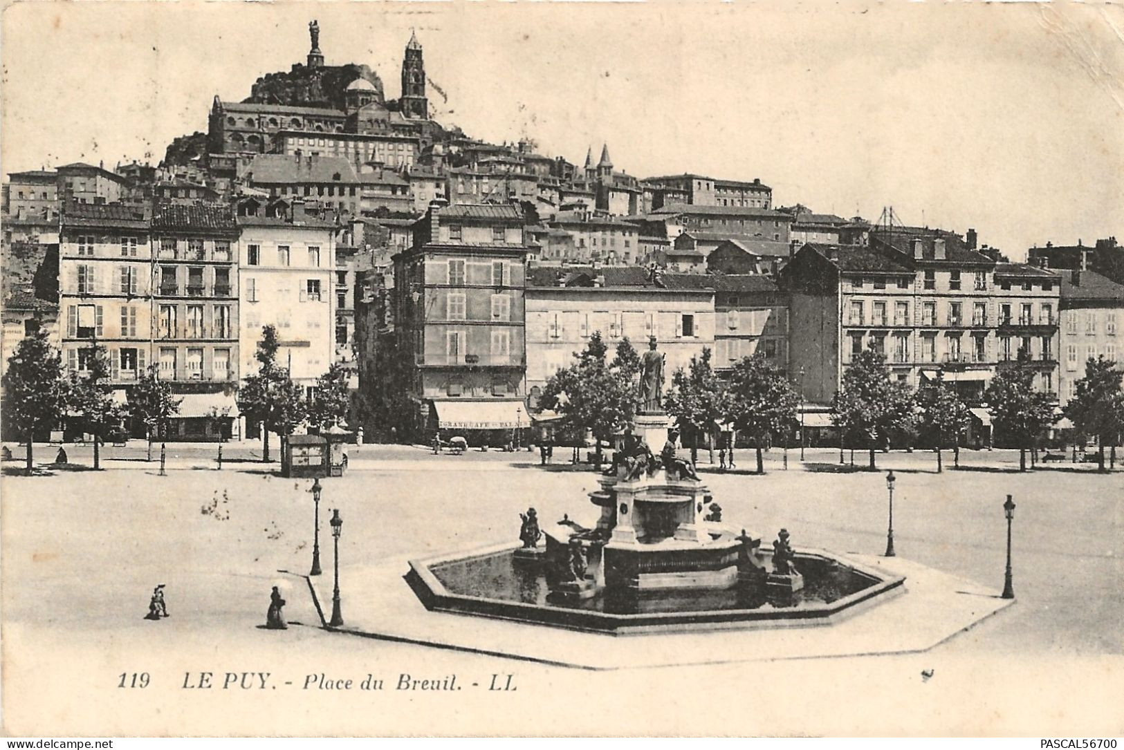 CPA LE PUY - LA PLACE DU BREUIL - Le Puy En Velay