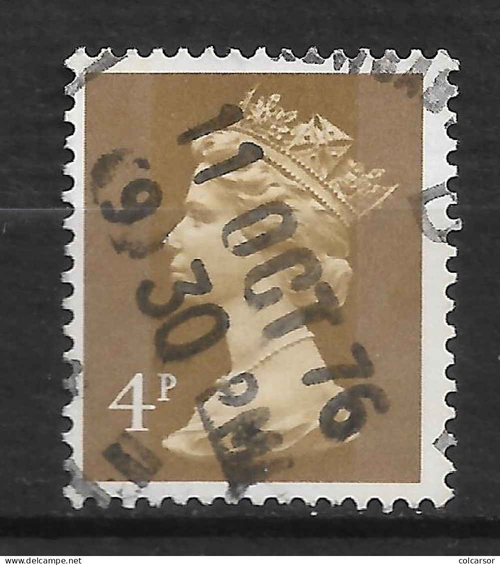 GRANDE  BRETAGNE " N°   612 " ELISABETH " - Used Stamps