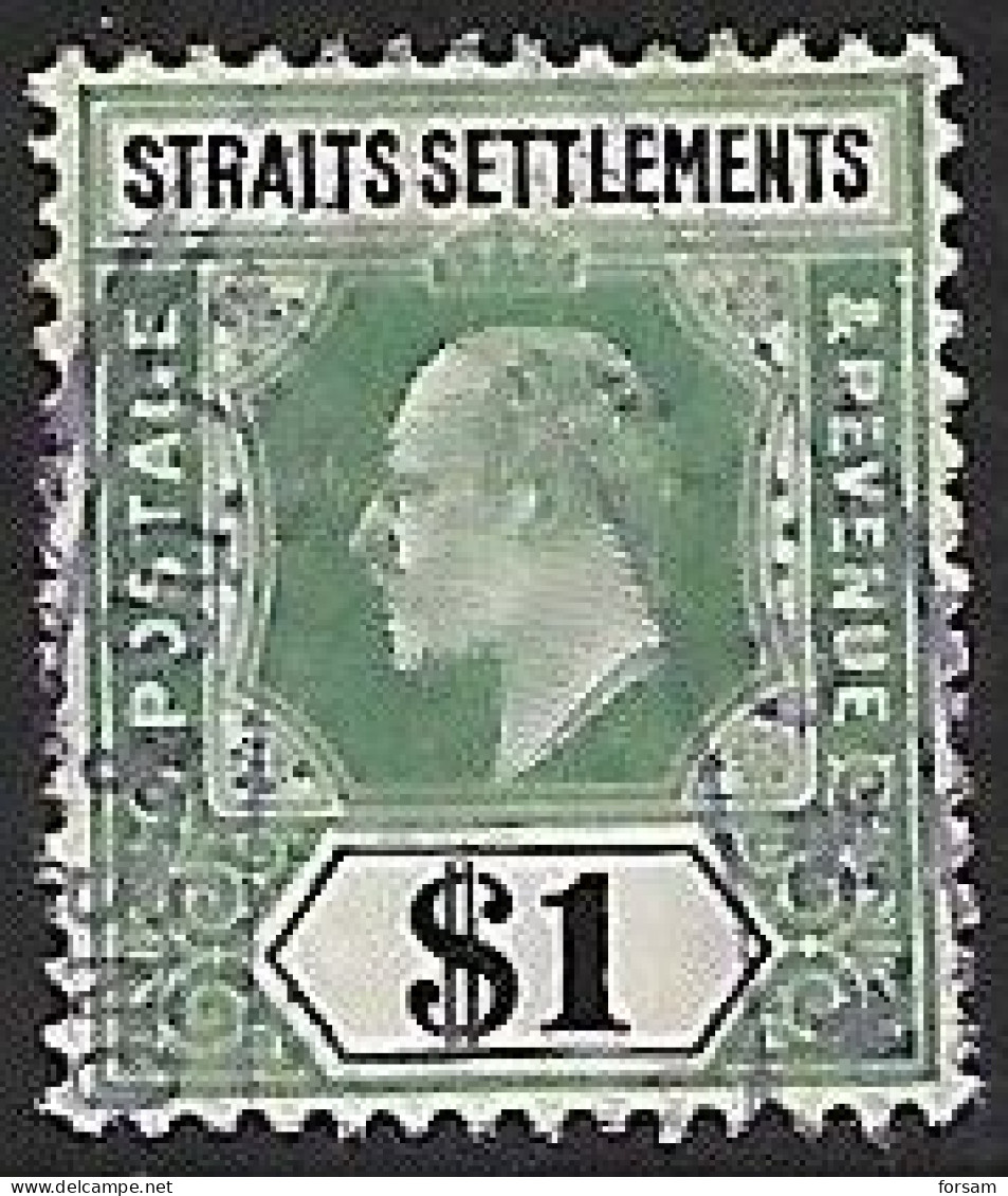 STRAITS SETTLEMENTS..1902..Michel # 88...used. - Straits Settlements