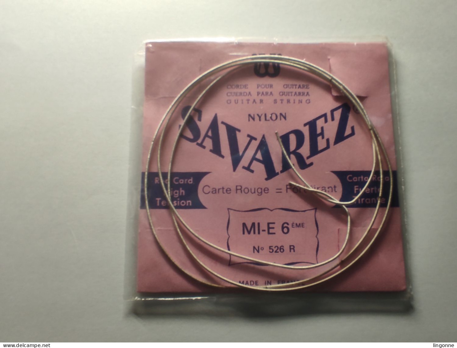 SAVAREZ MI E 6eme N° 526 R CORDE POUR GUITARE Neuve Ou Occasion - Accessoires, Pochettes & Cartons