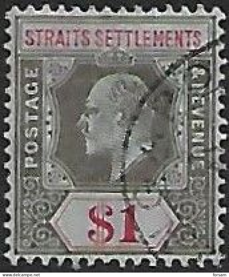 STRAITS SETTLEMENTS..1906..Michel # 133...used. - Straits Settlements