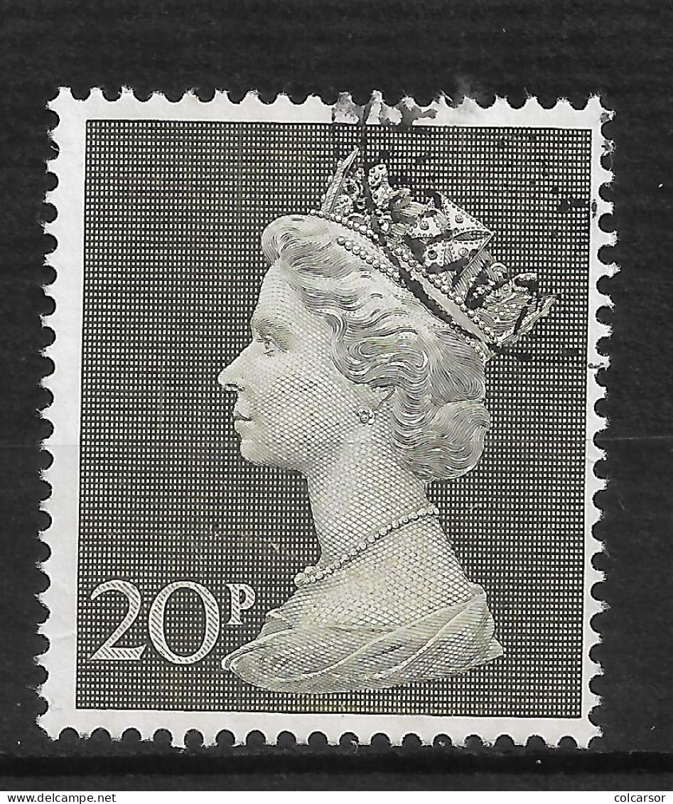 GRANDE  BRETAGNE " N°   619  " ELISABETH " - Used Stamps