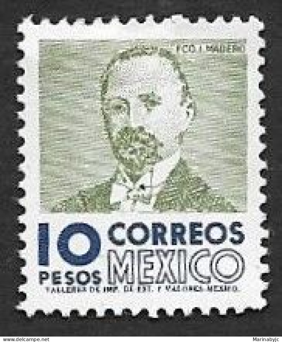 SE)1950-52 MEXICO, FRANCISCO I. MADERO 10P SCT1101, MINT - Mexico