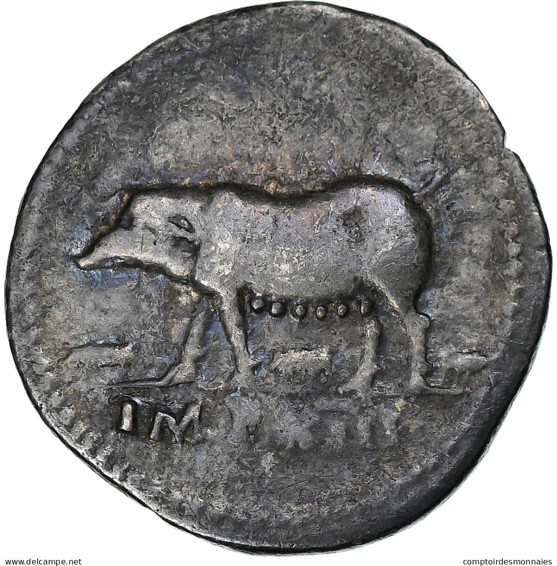 Titus, Denier, 77-78, Rome, Argent, TTB, RIC:986 - The Flavians (69 AD Tot 96 AD)