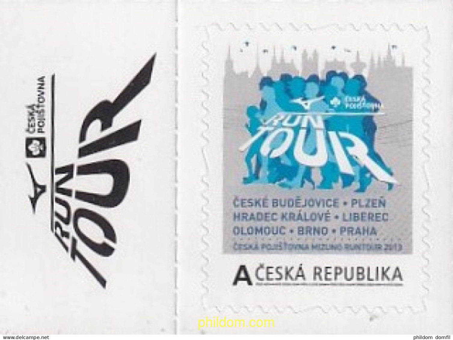 724727 MNH CHEQUIA 2013 SELLO PERSONALIZADO - Unused Stamps