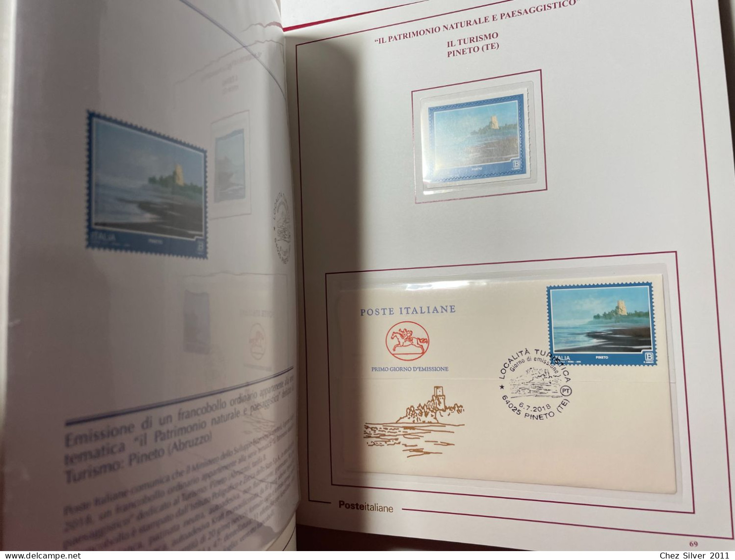 2018 Album Filatelico In 2 Volumi Con Annata Bollettini Illustrativi E FDC - Presentation Packs