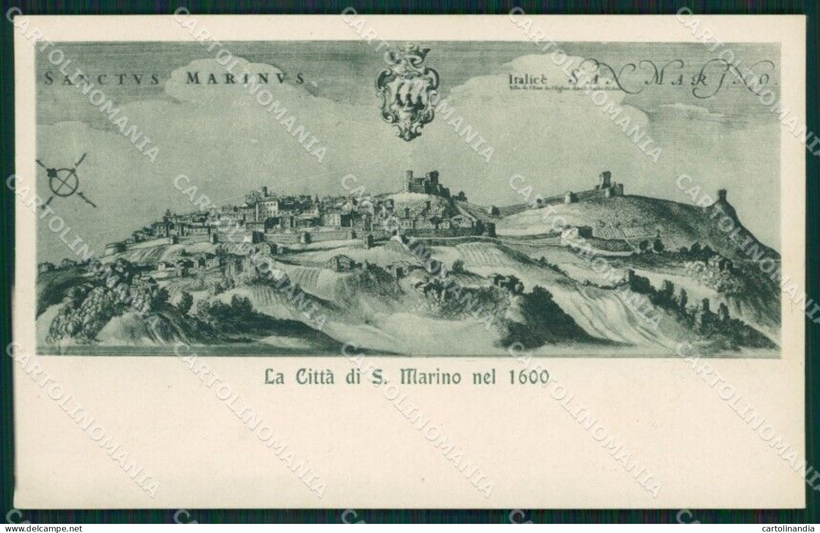 San Marino Cartolina MQ5542 - Saint-Marin