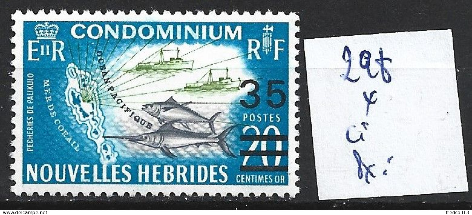 NOUVELLES-HEBRIDES 298 * Côte 2 € - Nuovi