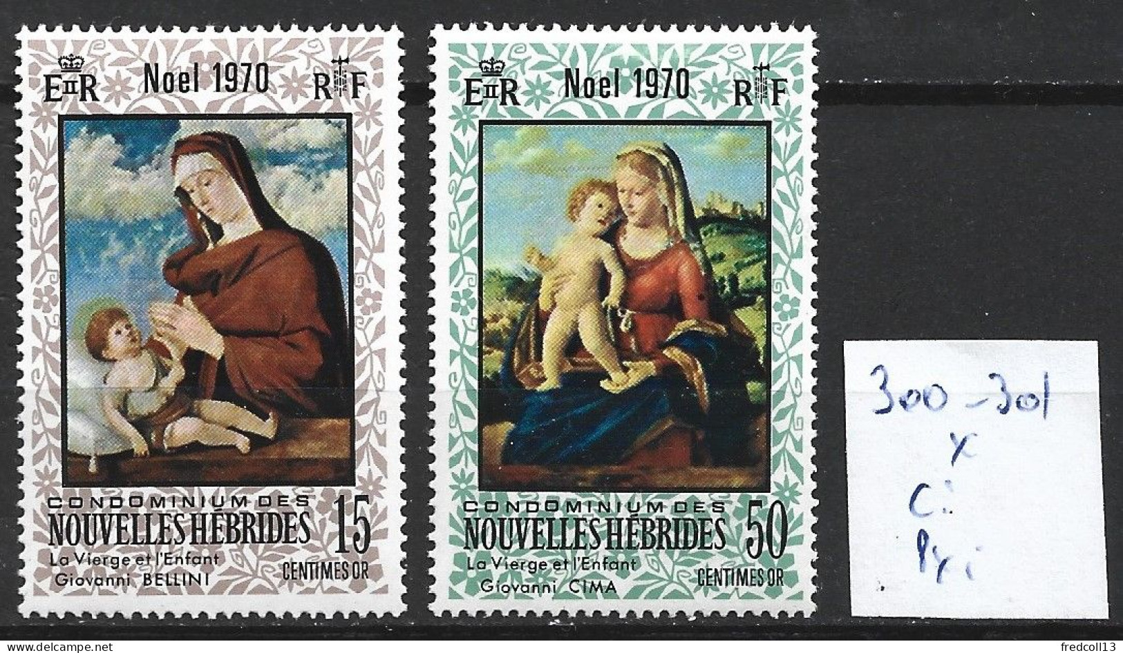 NOUVELLES-HEBRIDES 300.01 * Côte 2.25 € - Unused Stamps