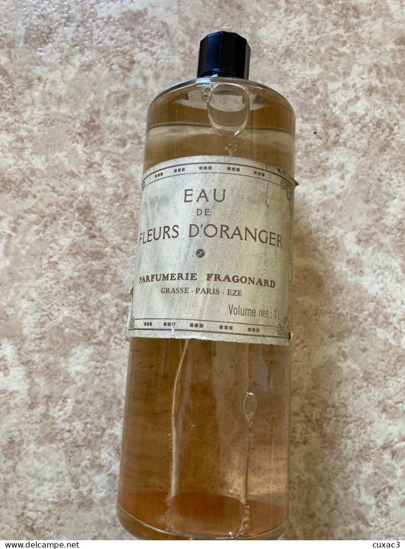 Eau De Fleurs D'oranger , Parfumerie Fragonard  ,Grasse , Paris , Eze - Non Classés