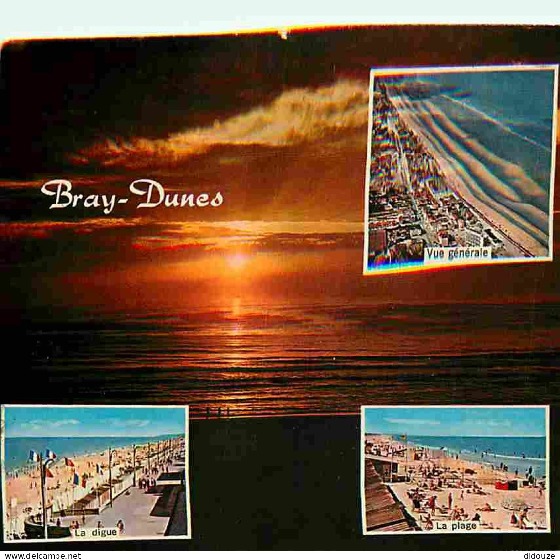 59 - Bray Dunes - Multivues - Coucher De Soleil - Plages - CPM - Voir Scans Recto-Verso - Bray-Dunes