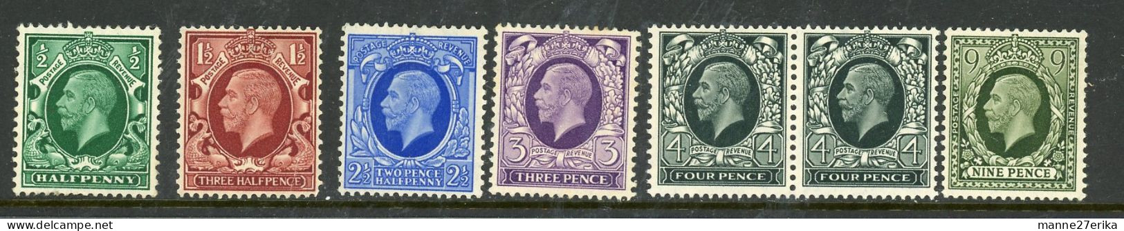 -1934-"King George V" MNH And MH - Nuovi