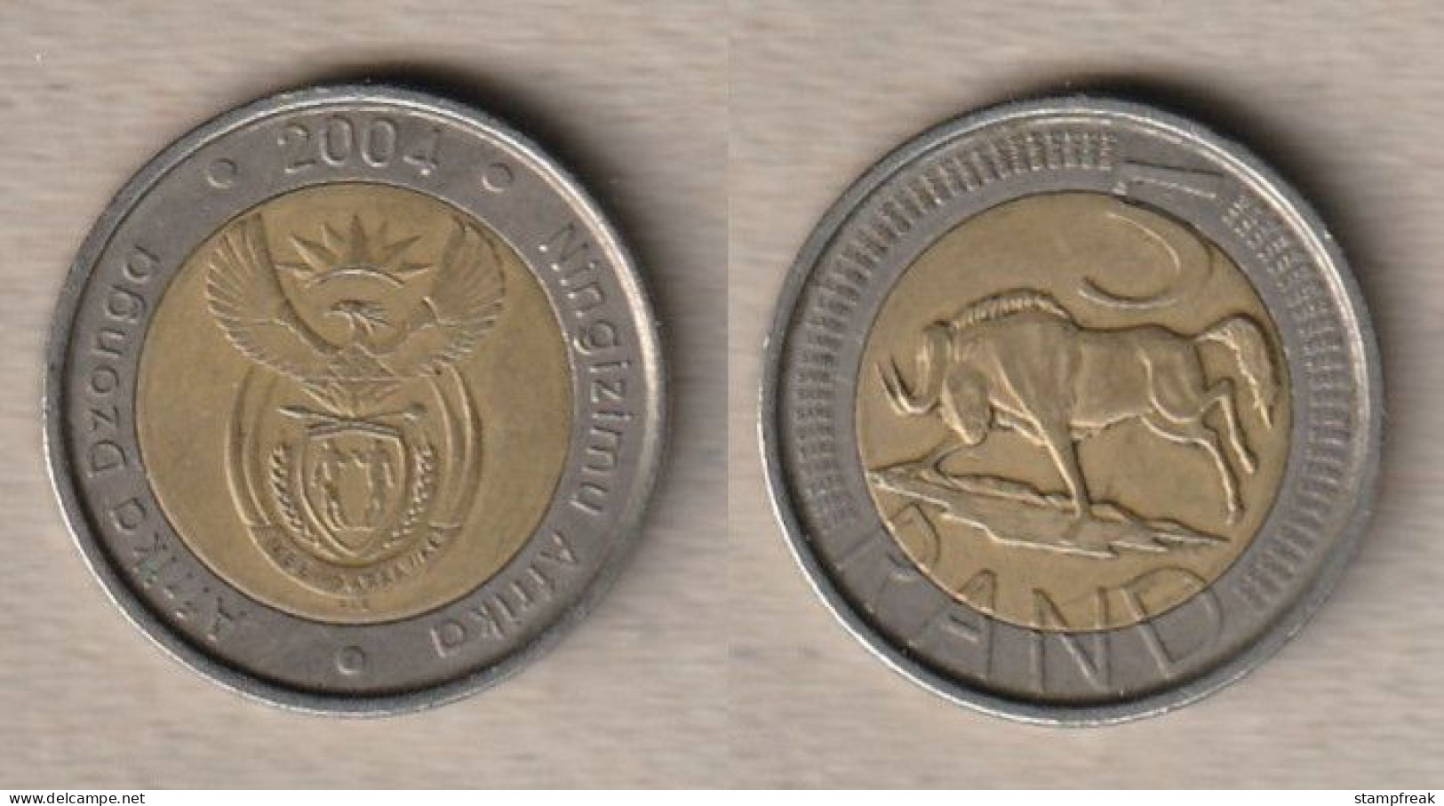 02337) Südafrika, 5 Rand 2004 - Afrique Du Sud