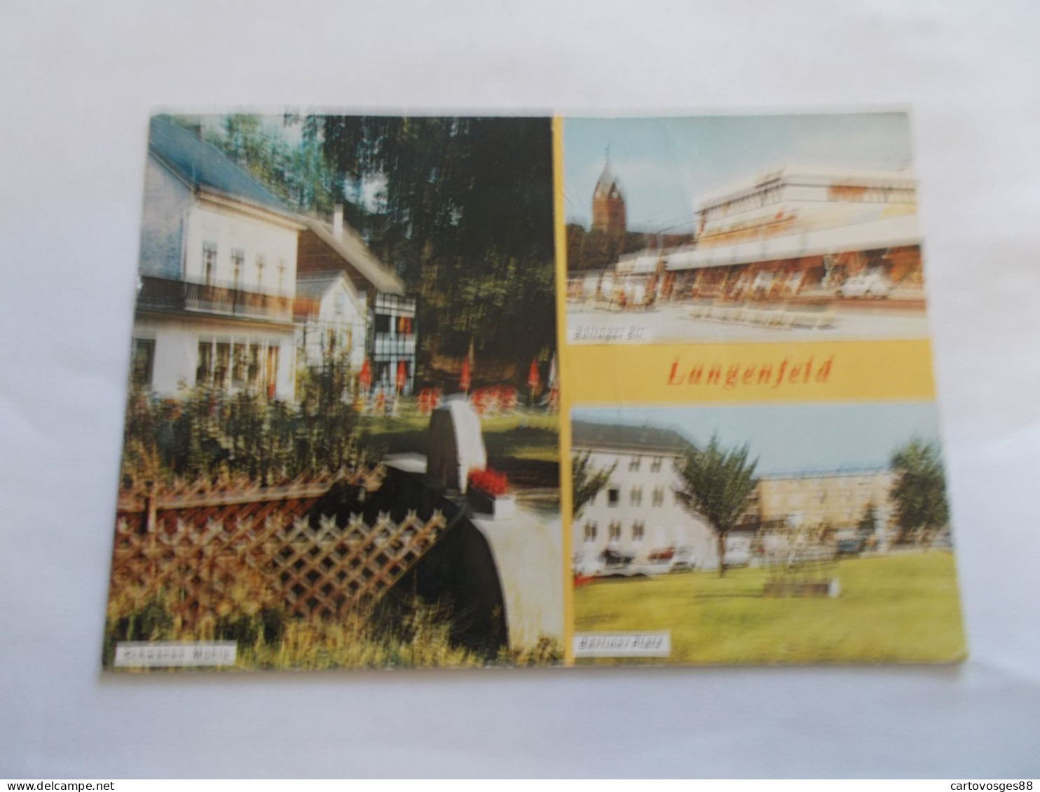 LANGENFELD  ( ALLEMAGNE  GERMANY )  SOLINGEN STRASSE ANIMEES BERLINER PLATZ  SCHWAMEN MUHLE 1972 - Langenfeld