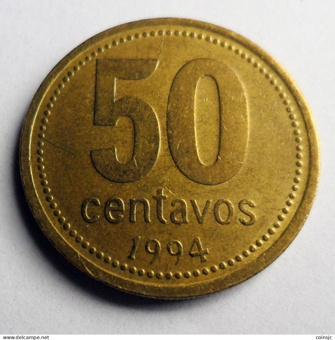 ARGENTINA - 50 CENTAVOS  - 1994 - Argentina