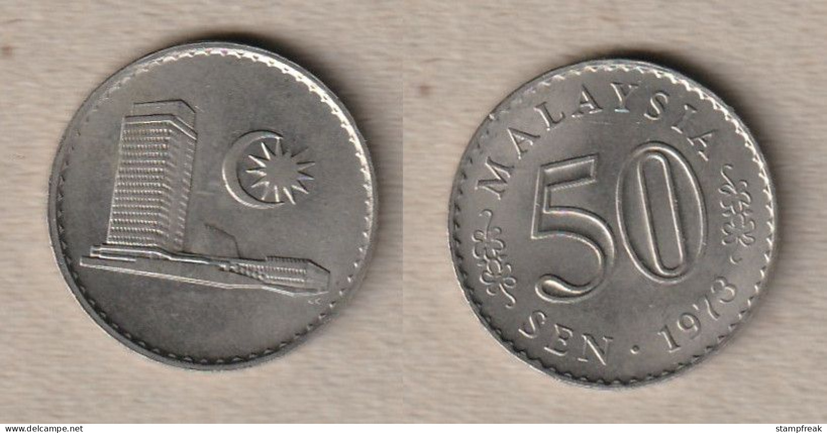 02330) Malaysia, 50 Sen 1973 - Malaysie