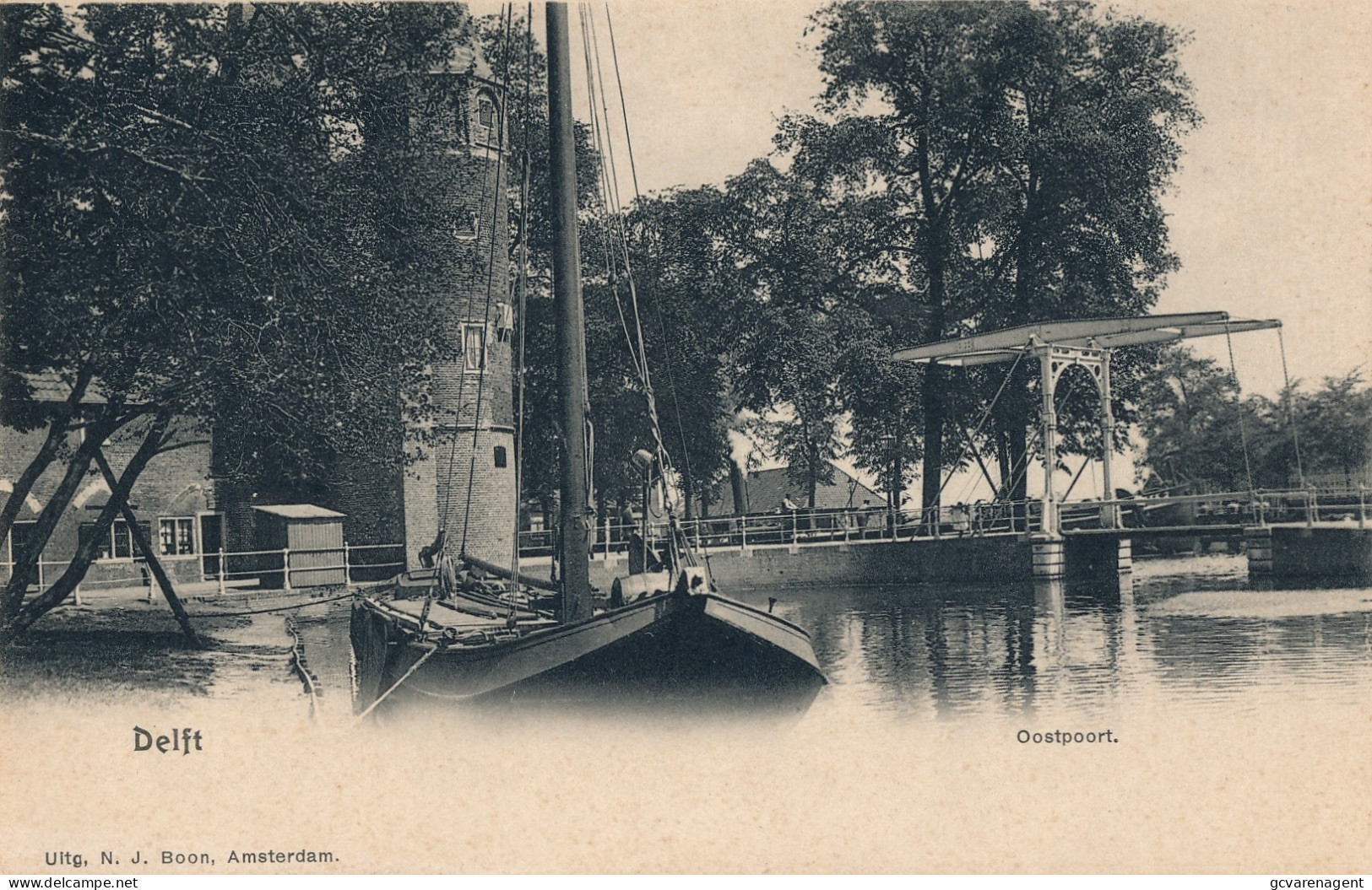 DELFT   OOSTPOORT     ZIE AFBEELDINGEN - Delft