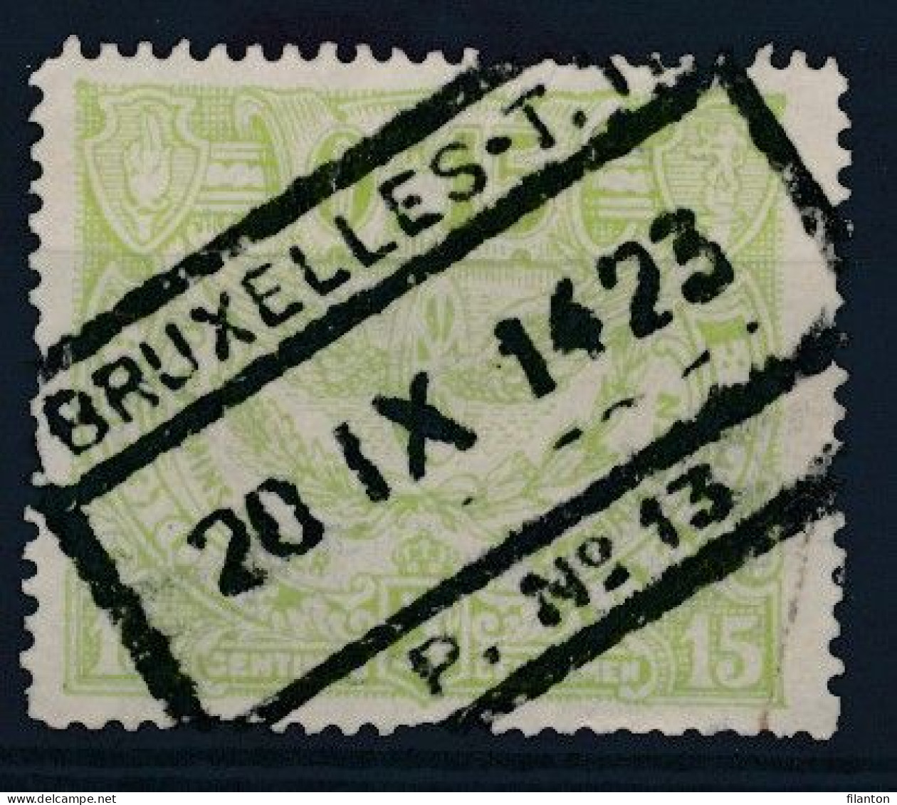 TR  101 -  "BRUXELLES-T.T. - P. Nr 13" - (ref. 37.438) - Usati