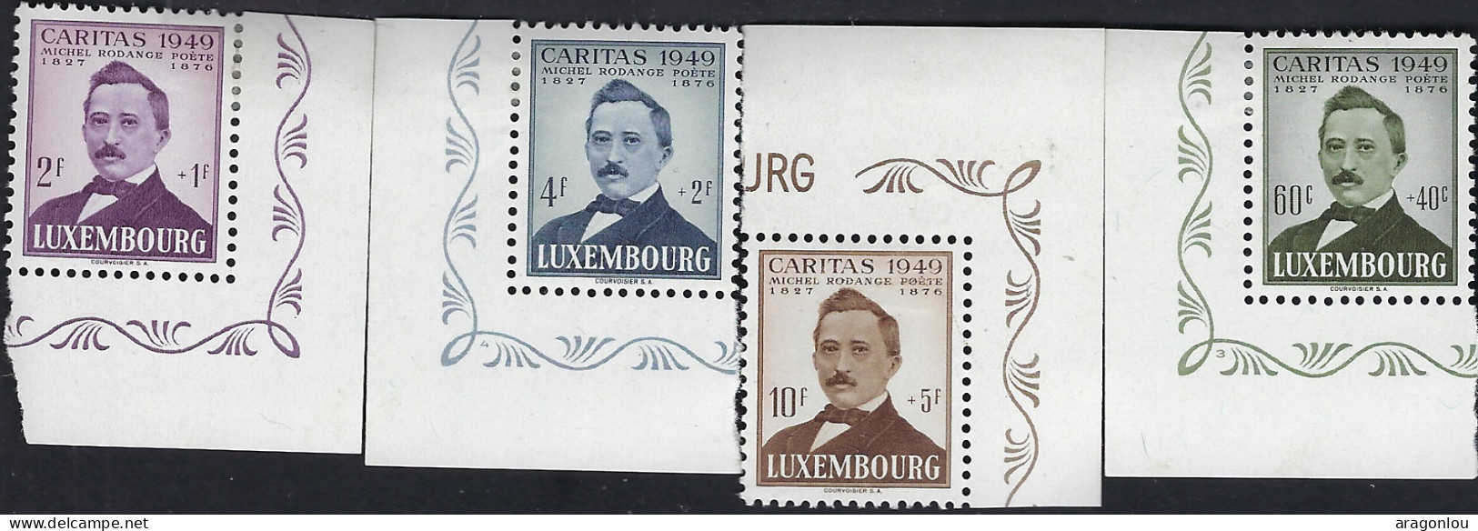 Luxembourg - Luxemburg - 1949   Michel Rodange   Caritas   Série  * - Used Stamps