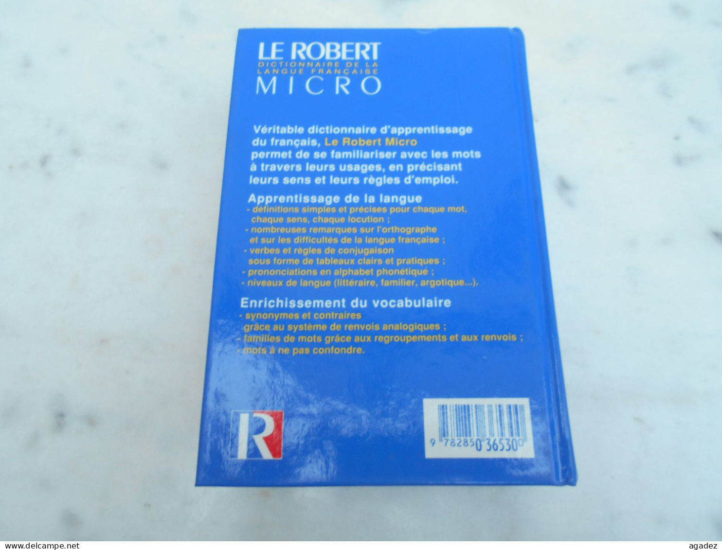 Dictionnaire Le Robert Micro 1998. - Dictionnaires