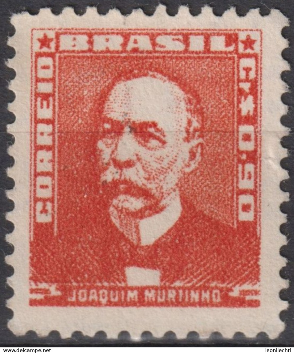 1955 Brasilien * Mi:BR 854XI, Sn:BR 794, Yt:BR 582A, Joaquim Murtinho, Portraits - Famous People In Brazil History - Ungebraucht
