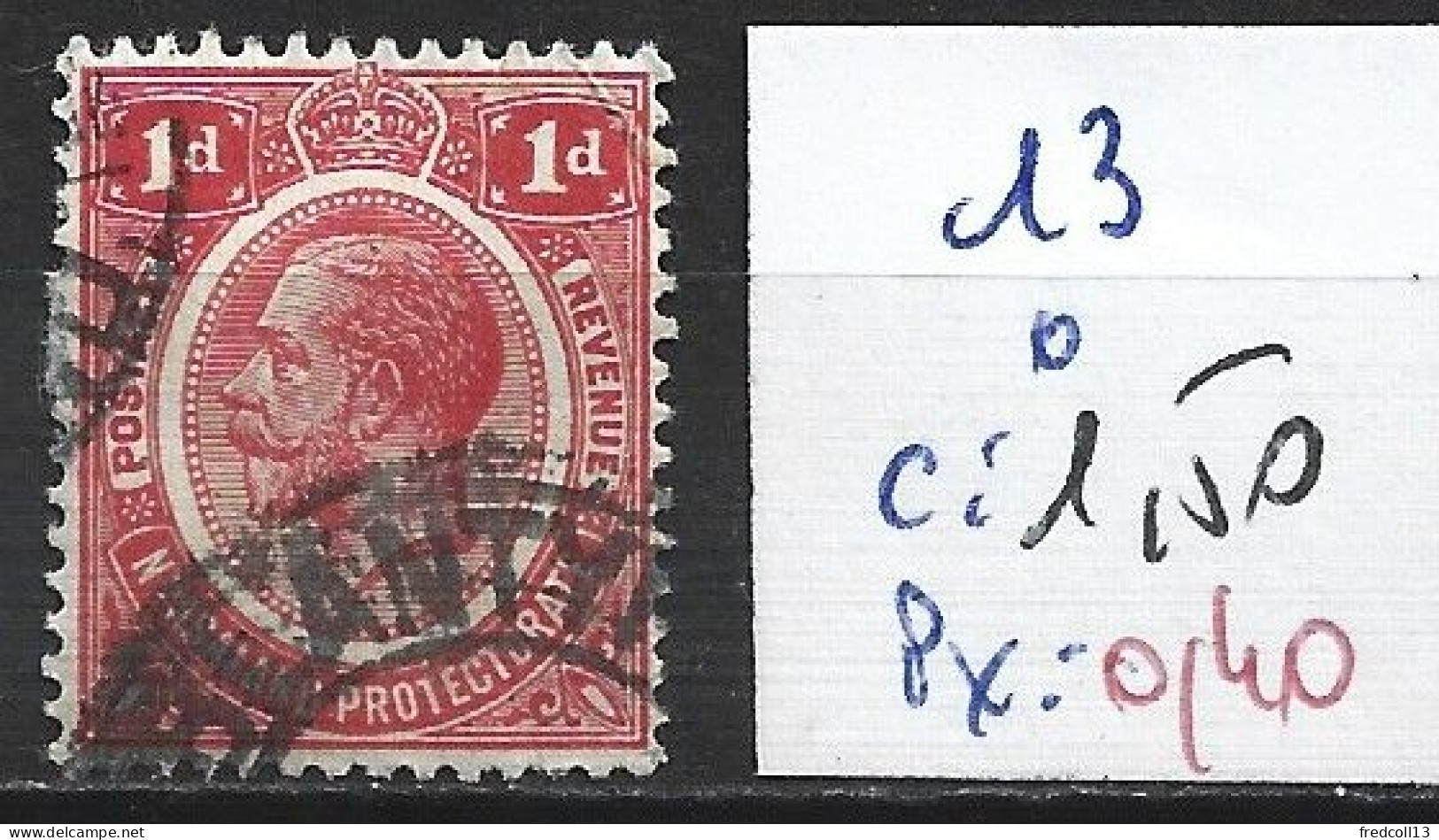 NYASSALAND 13 Oblitéré Côte 1.50 € - Nyasaland (1907-1953)