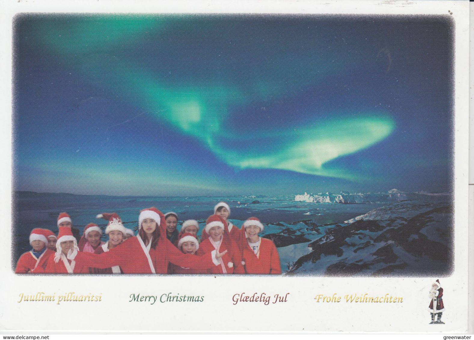 Greenland Station UUmmanaq 3 Covers + Postcard  (GB193) - Estaciones Científicas Y Estaciones Del Ártico A La Deriva