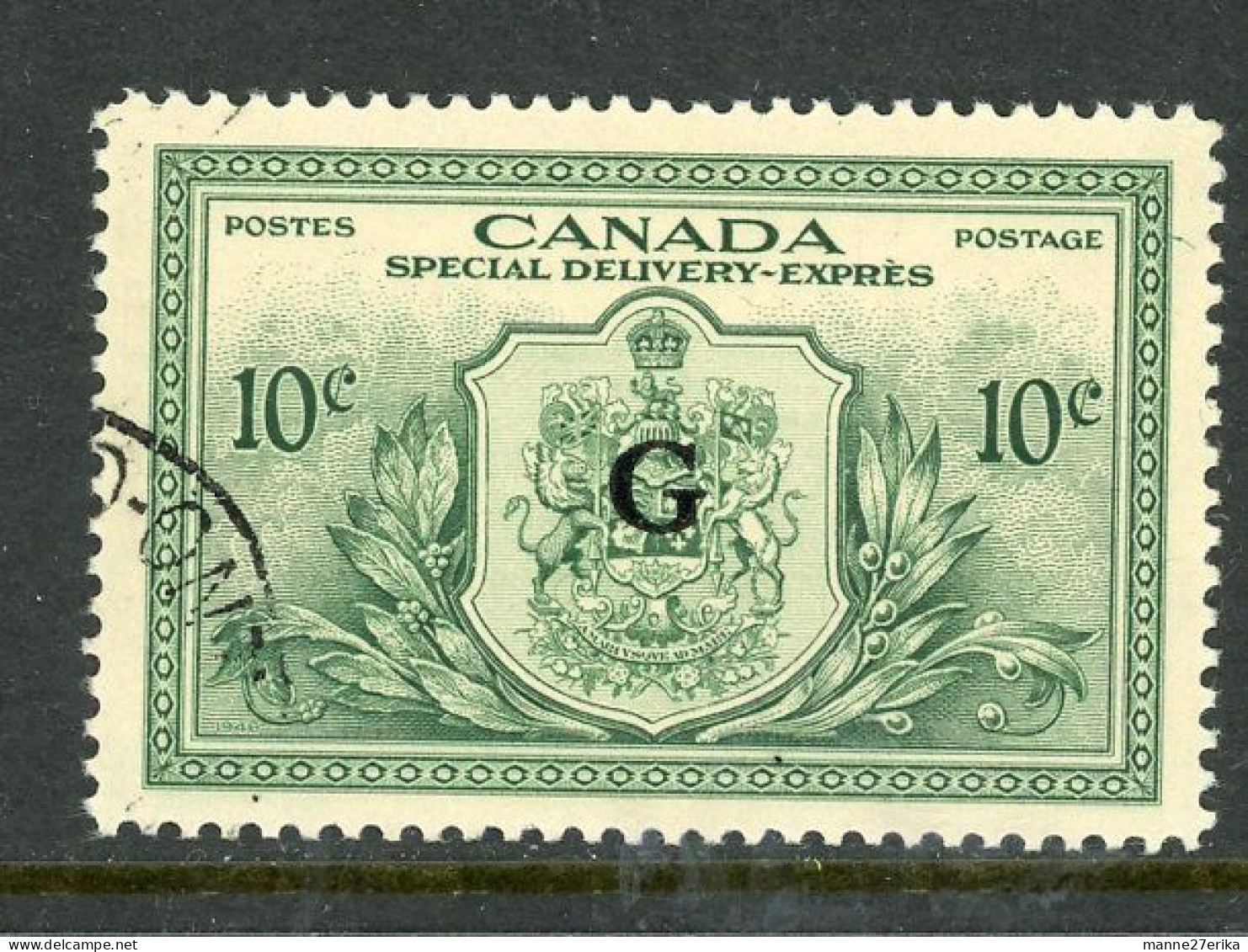 Canada USED 1950 Special Delivery - Gebruikt