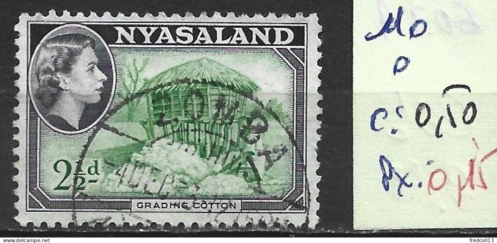 NYASSALAND 110 Oblitéré Côte 0.50 € - Nyasaland (1907-1953)