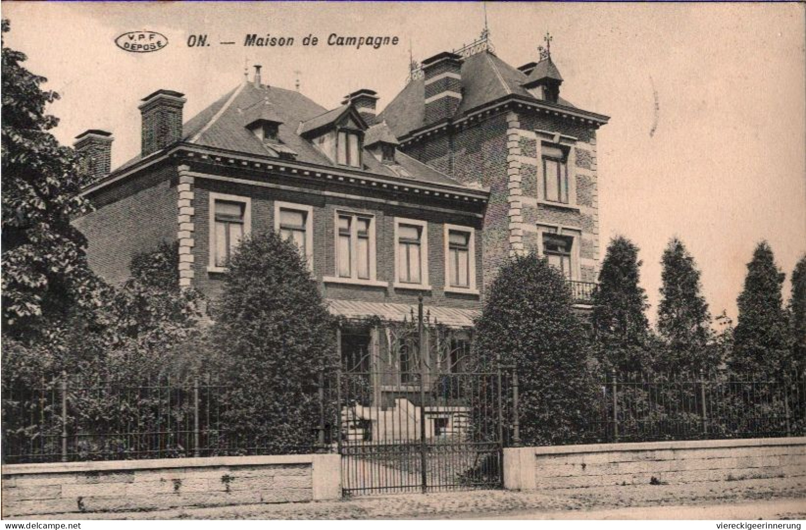 ! Alte Ansichtskarte On, Maison De Campagne, 1912, Belgien - Rochefort