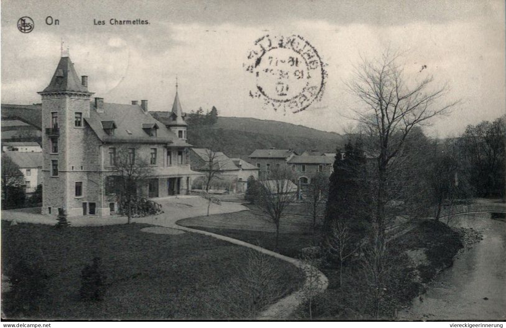 ! Alte Ansichtskarte On, Les Charmettes, 1910, Belgien - Rochefort