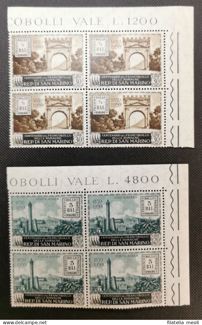SAN MARINO 1959: FRANCOBOLLI ROMAGNE - Unused Stamps