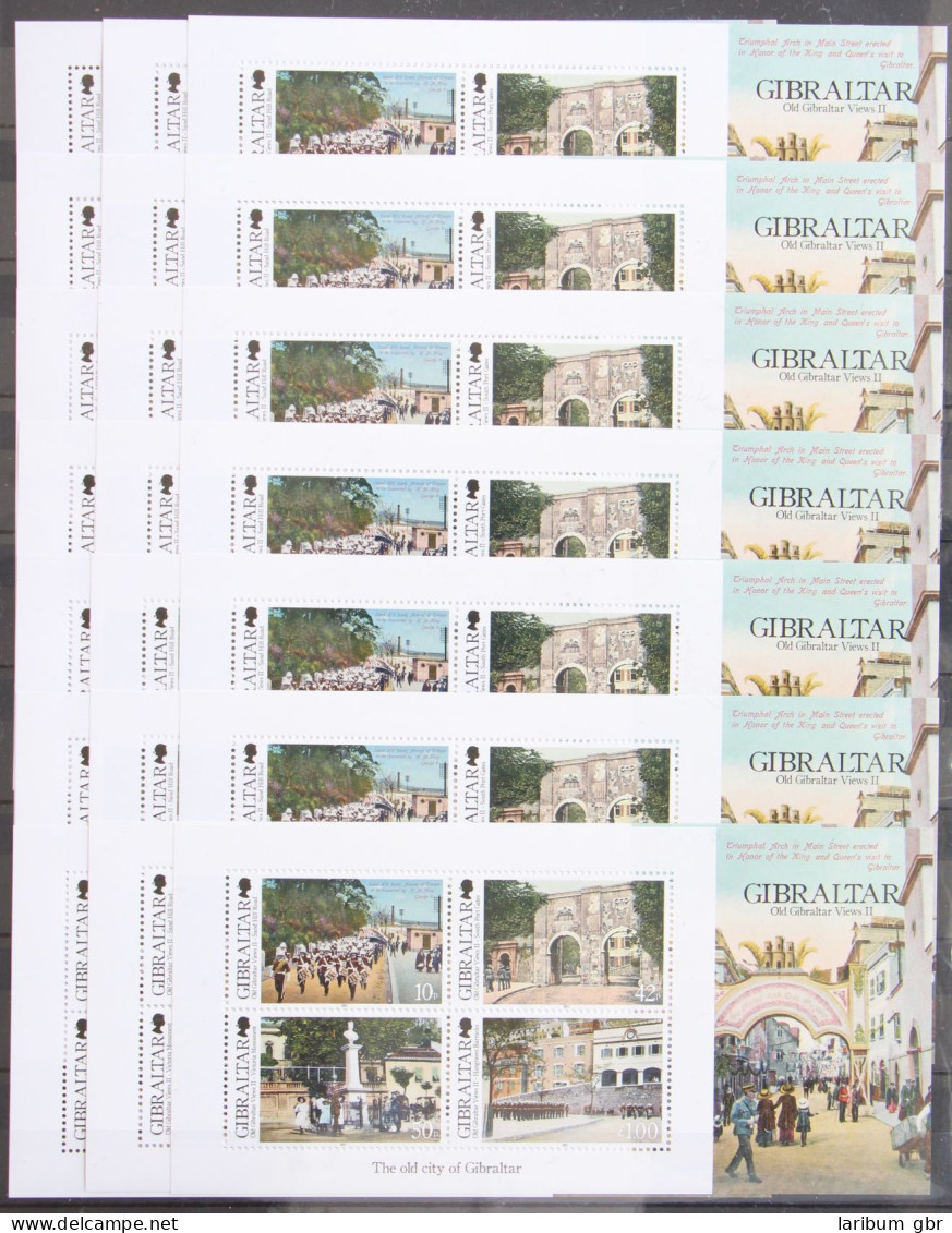 Gibraltar 35x Block 108 Postfrisch Ca. 180 Kat, 70 GIP #JF961 - Gibraltar