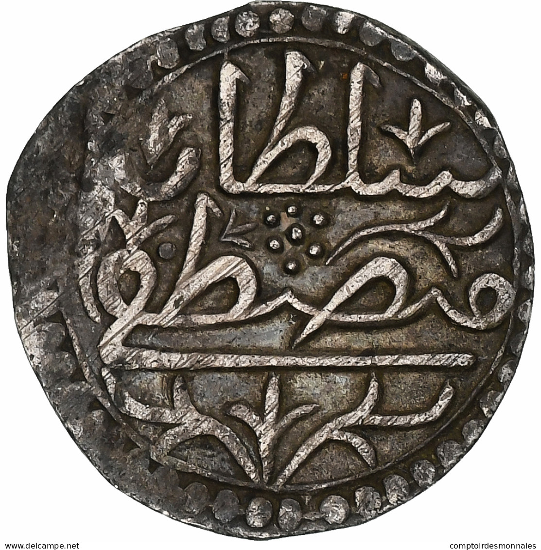 Algérie, Mustafa III, 1/8 Budju, 1770/AH1184, Argent, TTB+ - Algérie