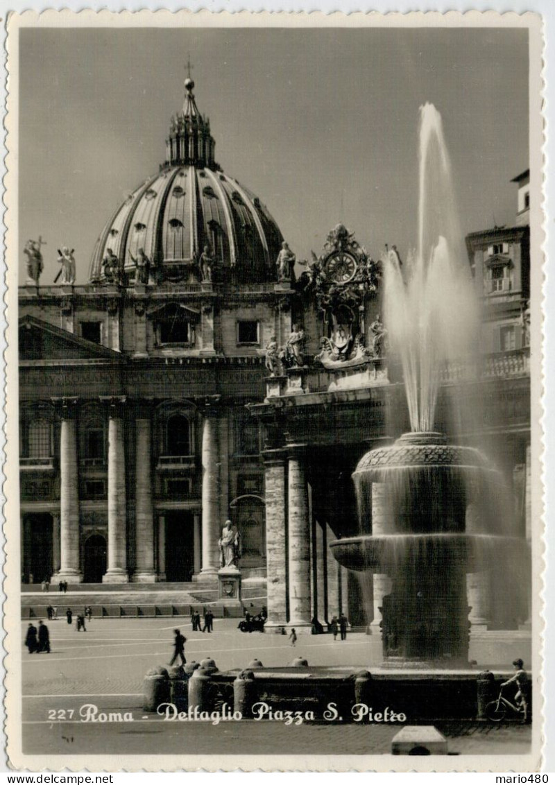 ROMA  DETTAGLIO   PIAZZA  SAN PIETRO          2 SCAN  (NUOVA) - San Pietro