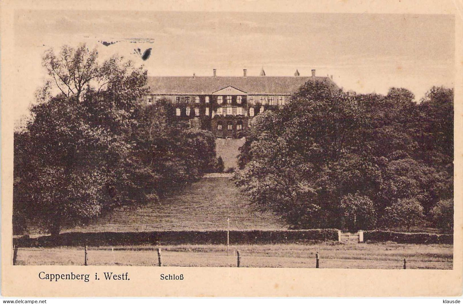 Cappenberg I.Westf.- Schloß Gel.1933 MWST - Lünen
