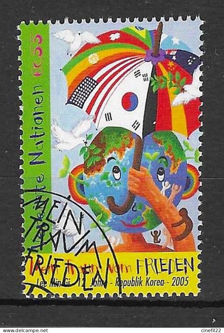 ONU, Nations-Unies, Vienne, Journée Mondiale De La Paix 2005, Yv. 462 Oblitéré - Used Stamps