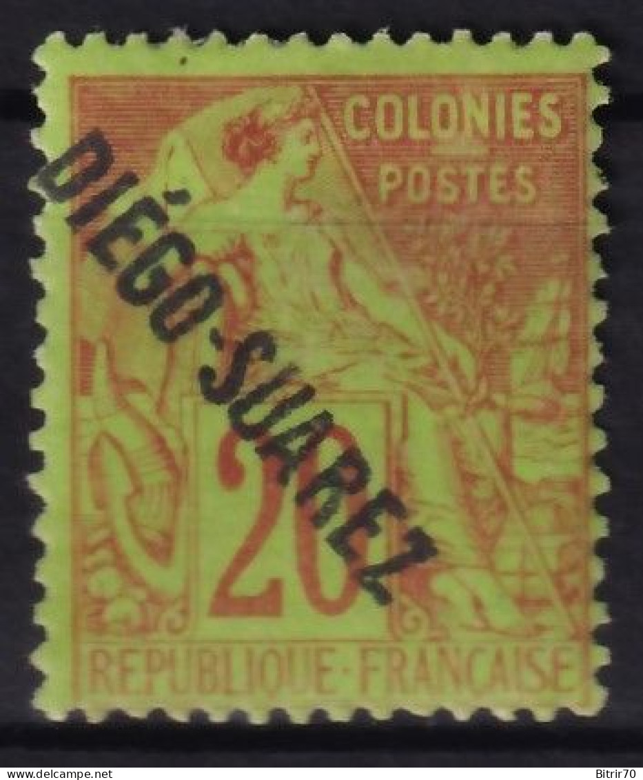 Diego Suarez, 1892 Y&T. 19, MH. - Unused Stamps