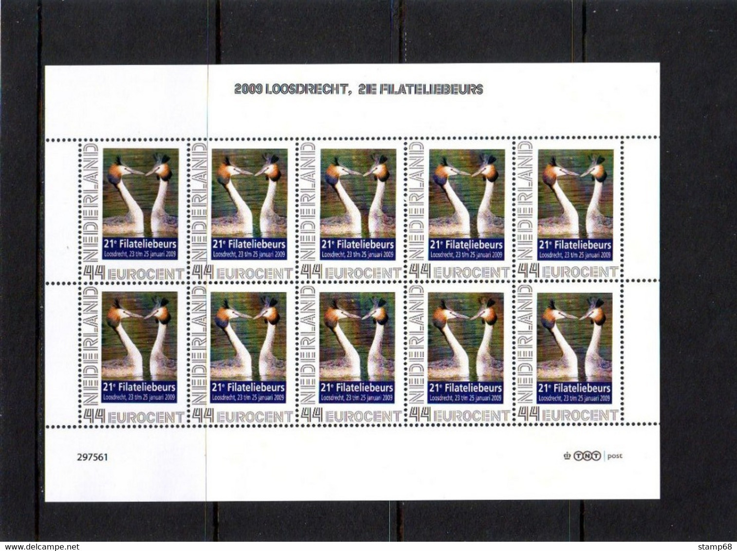Nederland NVPH 2563C1 Vel Persoonlijke Zegels 21e Filateliebeurs Loosdrecht 2009 MNH Postfris - Personnalized Stamps