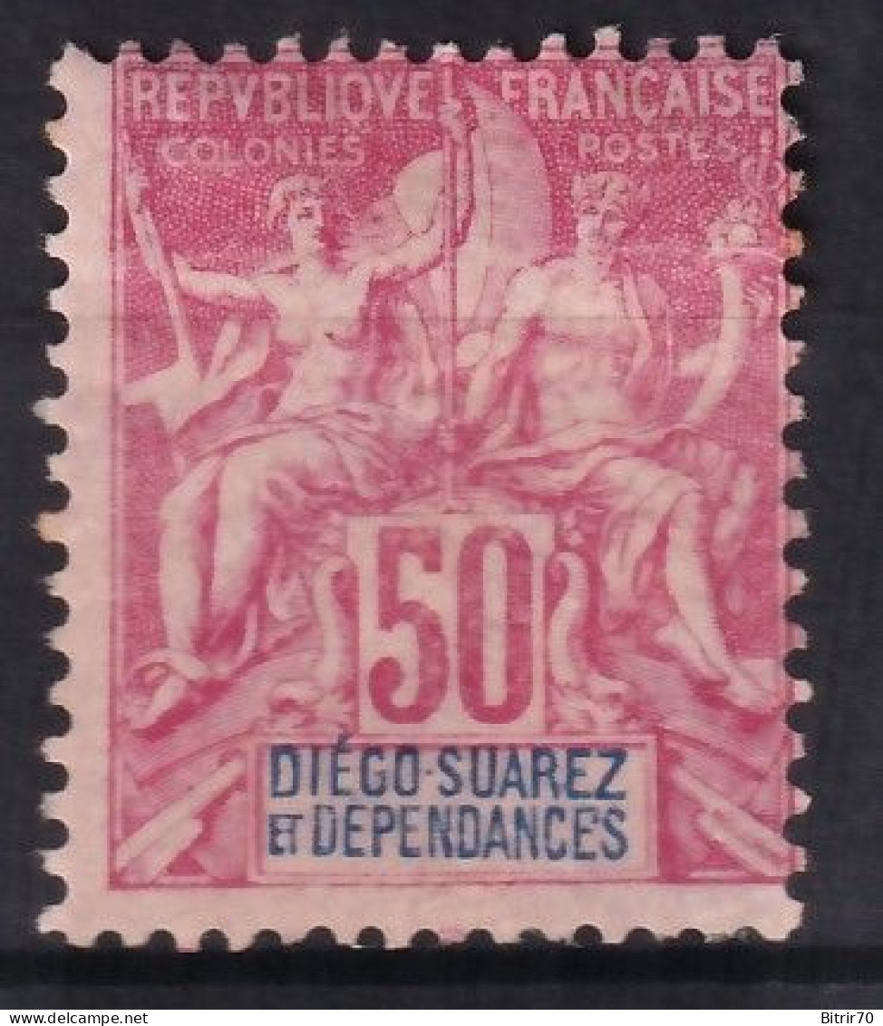 Diego Suarez, 1892 Y&T. 35, MH. - Nuovi