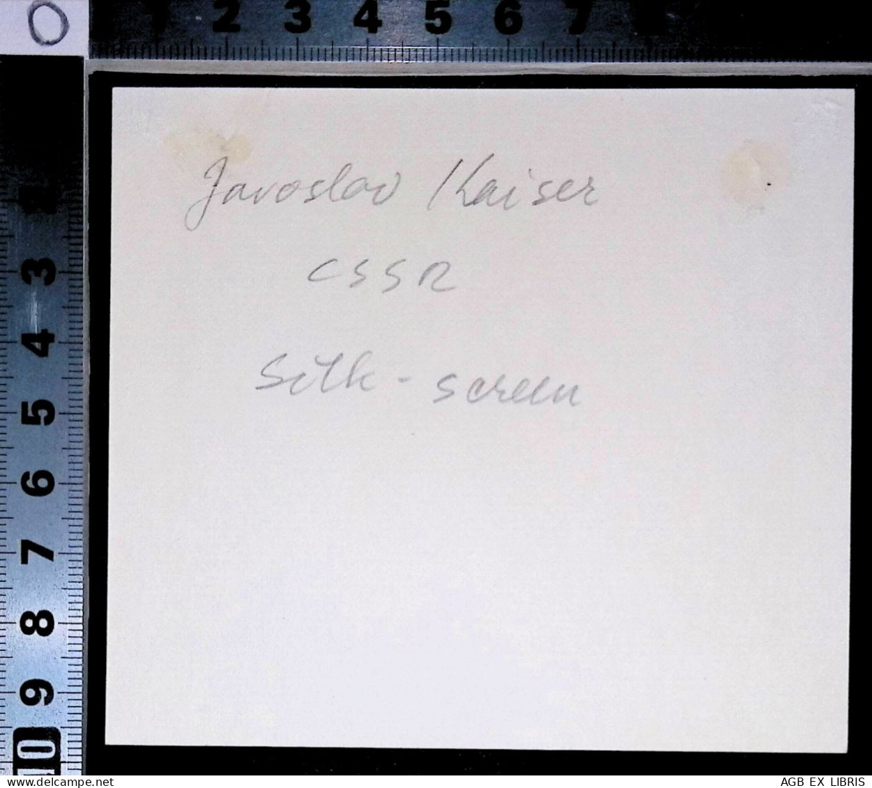 EX LIBRIS JAROSLAV KAISER Per H NIELSEN L27bis-F01 - Exlibris