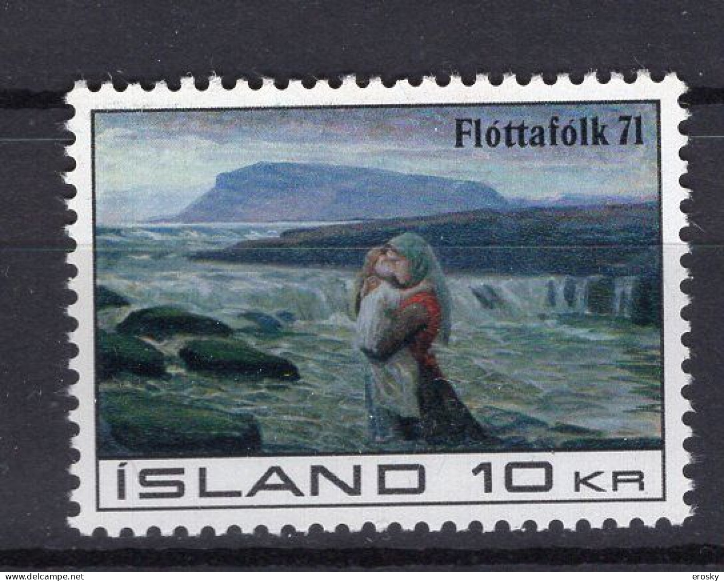 Q1222 - ISLANDE ICELAND Yv N°403 ** TABLEAU - Nuovi