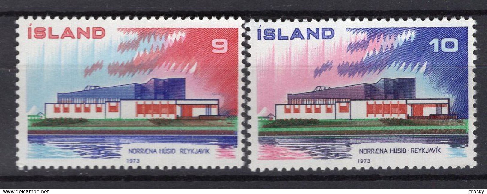 Q1227 - ISLANDE ICELAND Yv N°431/32 ** - Ongebruikt